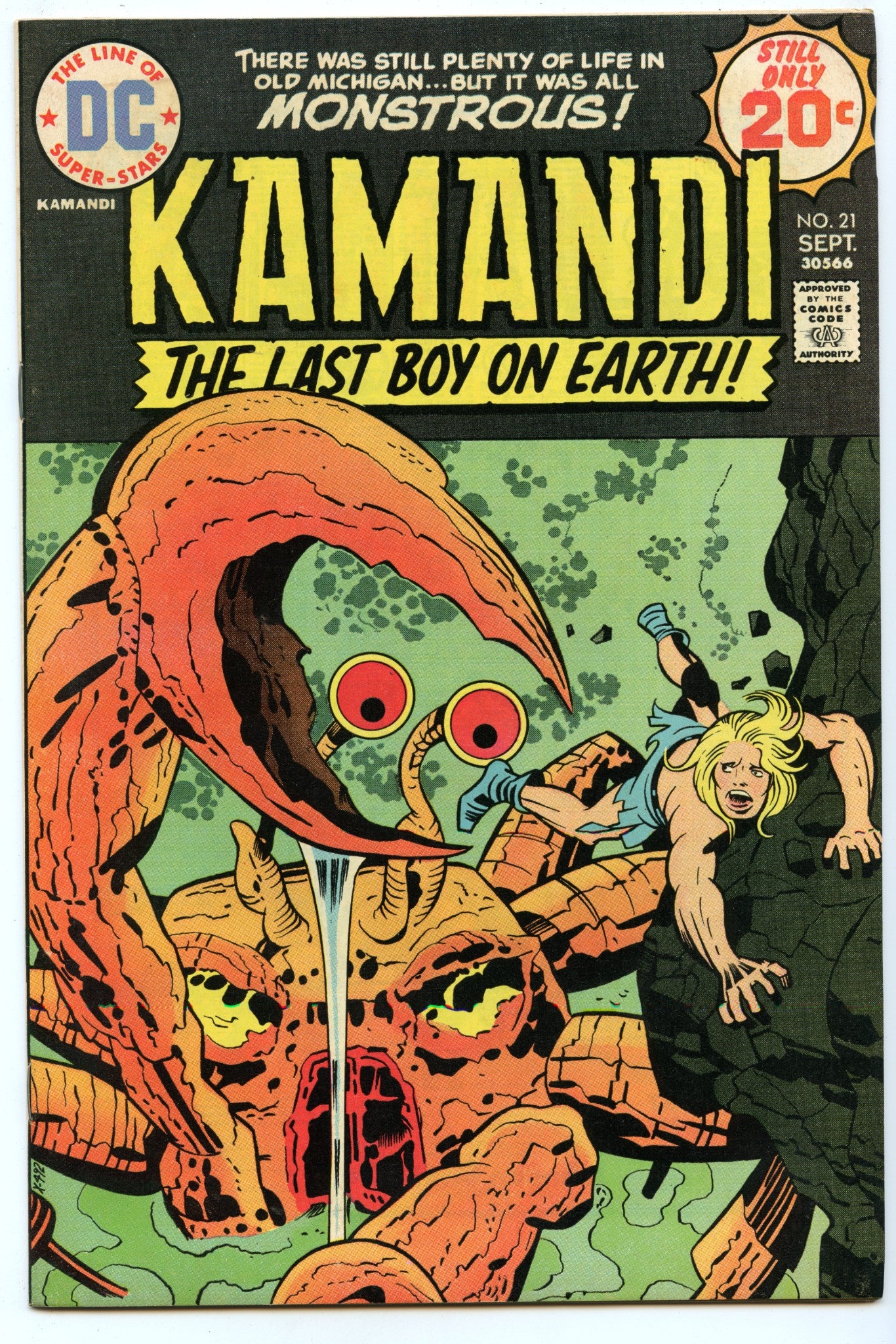 Kamandi 21 (Sep 1974) VF (8.0)