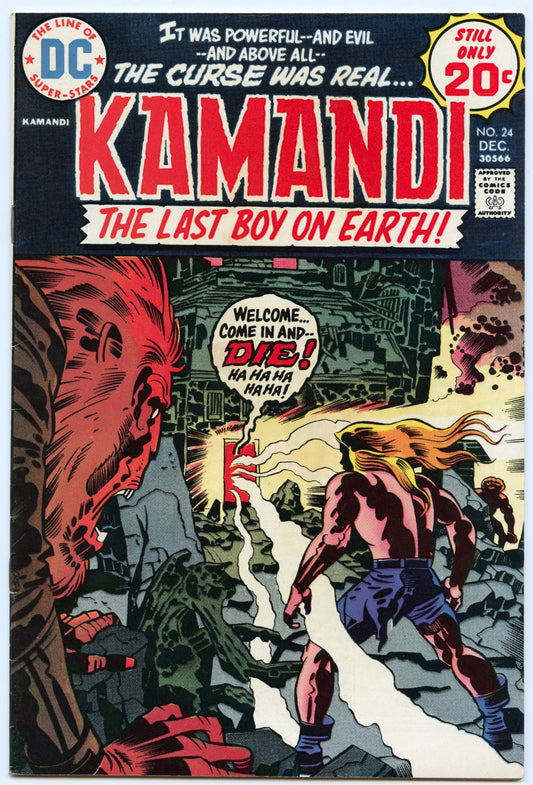 Kamandi 24 (Dec 1974) FI+ (6.5)