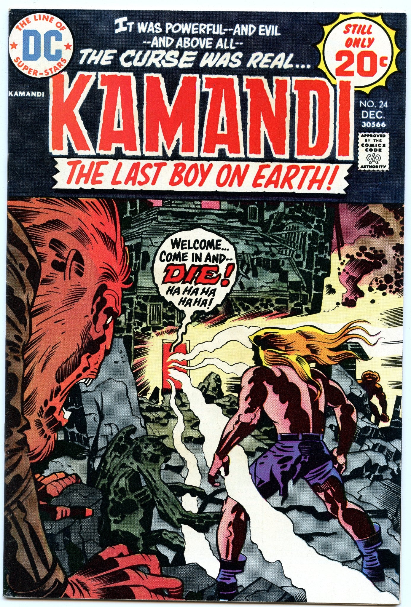 Kamandi 24 Dec 1974 VF-NM (9.0)