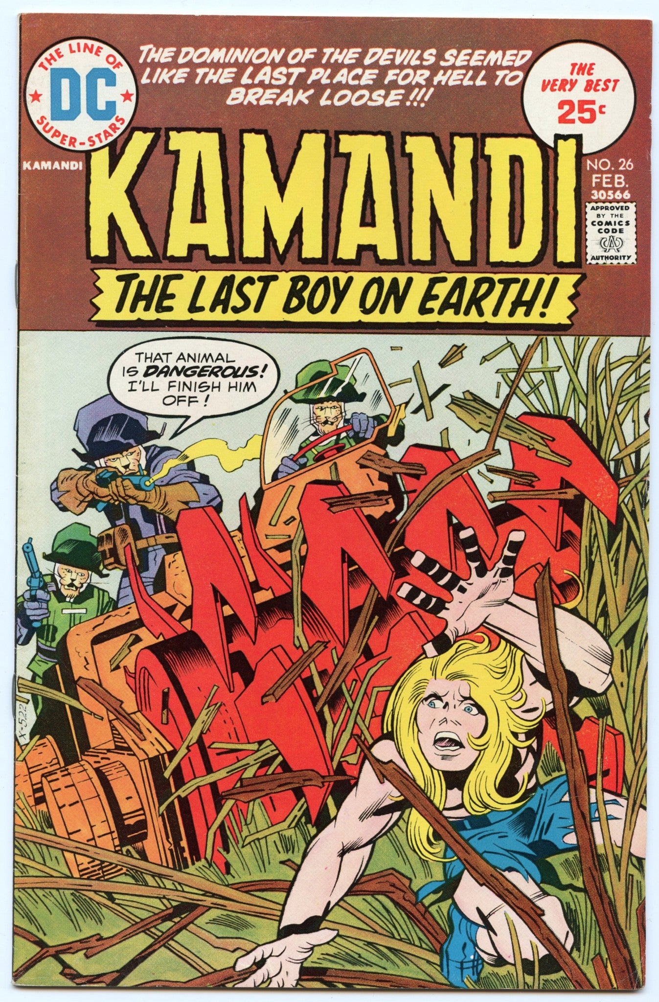 Kamandi 26 (Feb 1975) VF- (7.5)