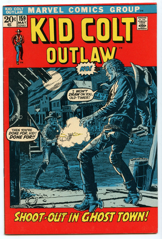Kid Colt Outlaw 159 (May 1972) VF (8.0)