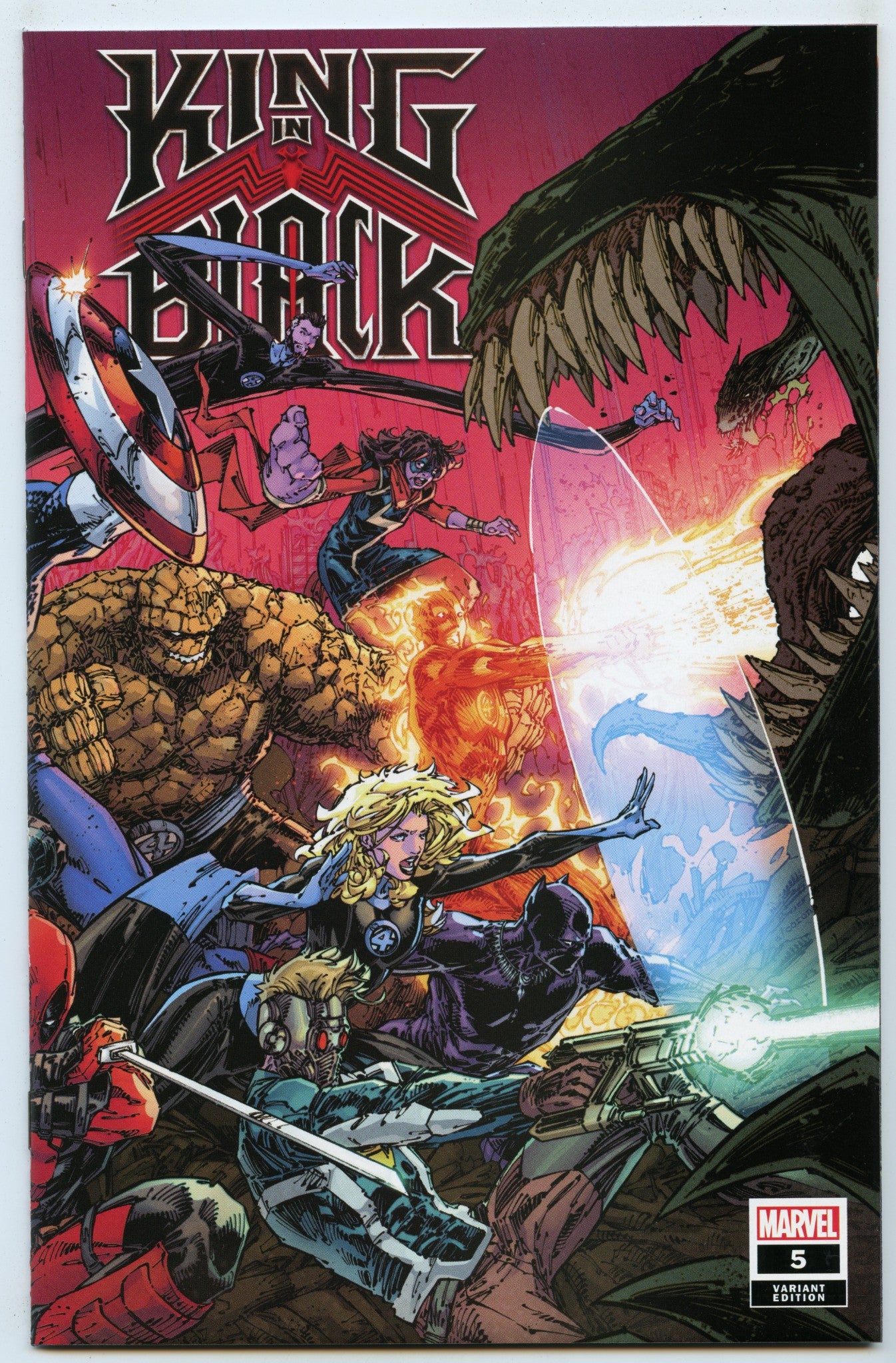 King in Black 5 (Jun 2021) NM- (9.2) - Brett Booth wraparound