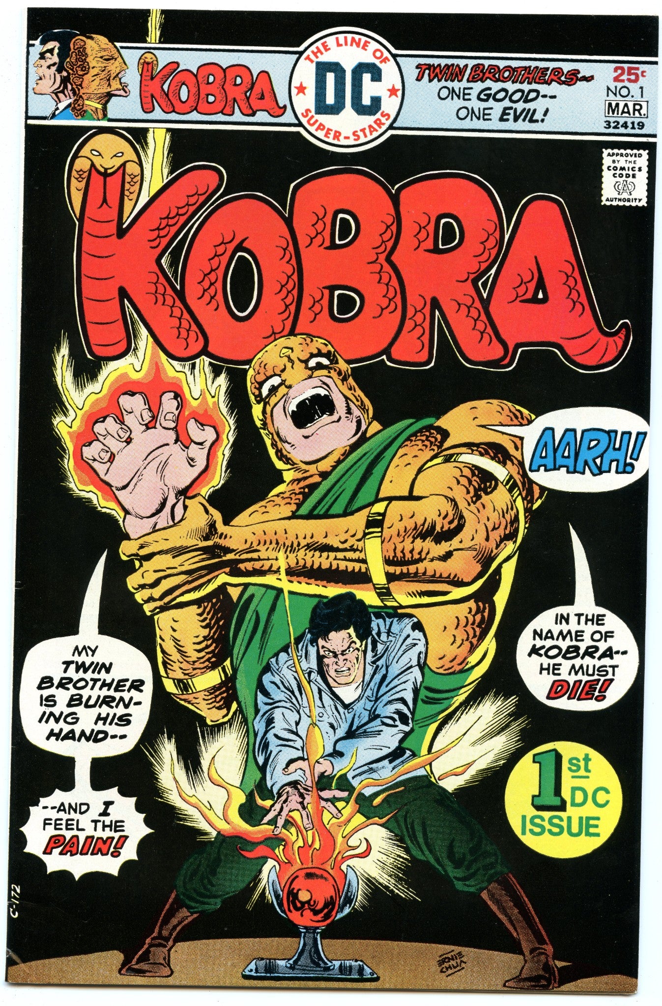 Kobra 1 (Mar 1976) NM- (9.2)