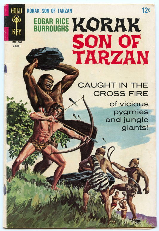 Korak, Son of Tarzan 18 (Aug 1967) VG (4.0)