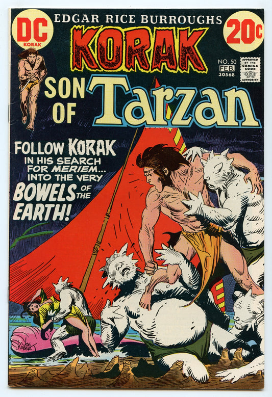 Korak, Son of Tarzan 50 (Feb 1973) VF (8.0)