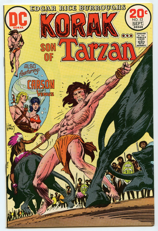 Korak, Son of Tarzan 53 (Sep 1973) VF+ (8.5)