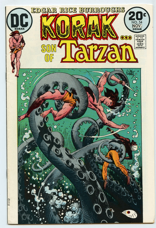Korak, Son of Tarzan 54 (Nov 1973) FI/VF (7.0)