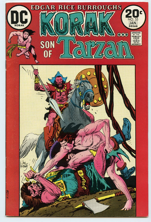 Korak, Son of Tarzan 55 (Jan 1974) VF- (7.5)