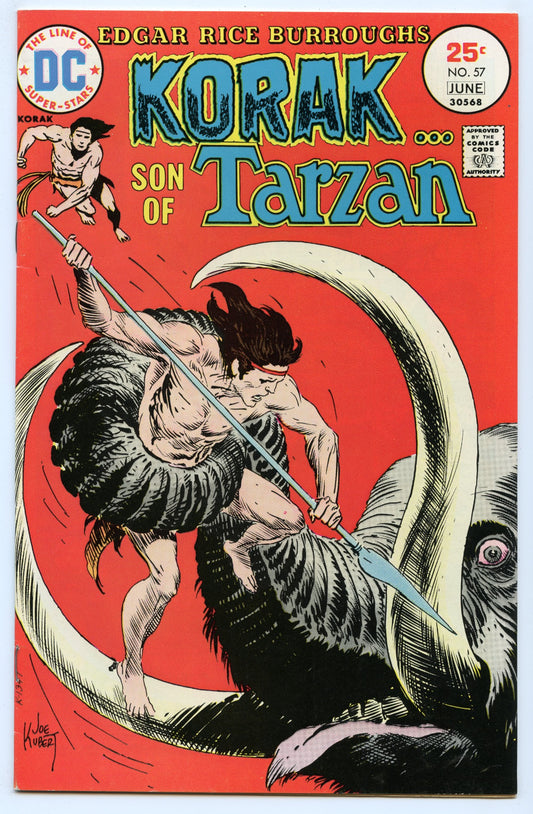 Korak, Son of Tarzan 57 (Jun 1975) VF+ (8.5)