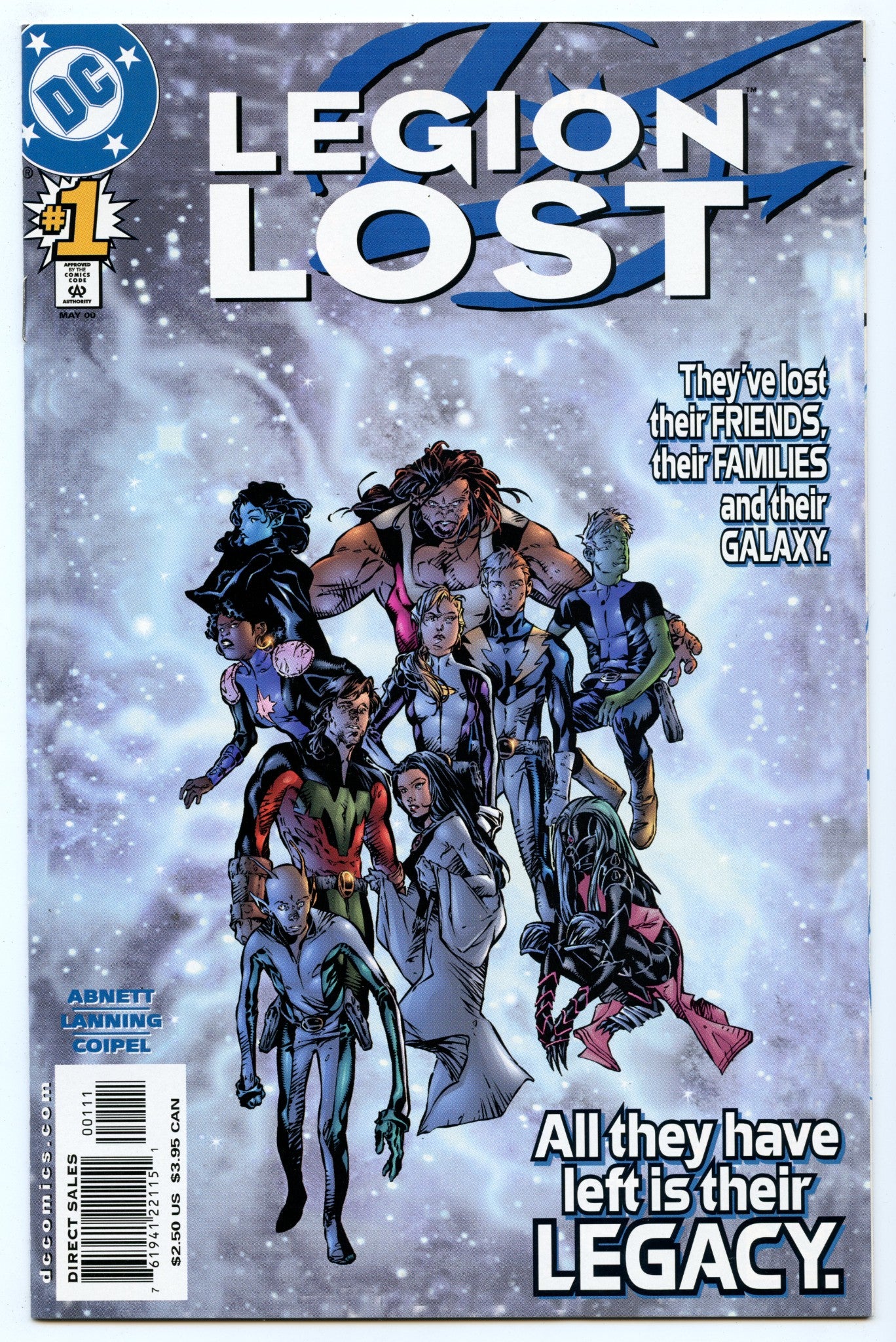 Legion Lost 1 (May 2000) NM- (9.2)