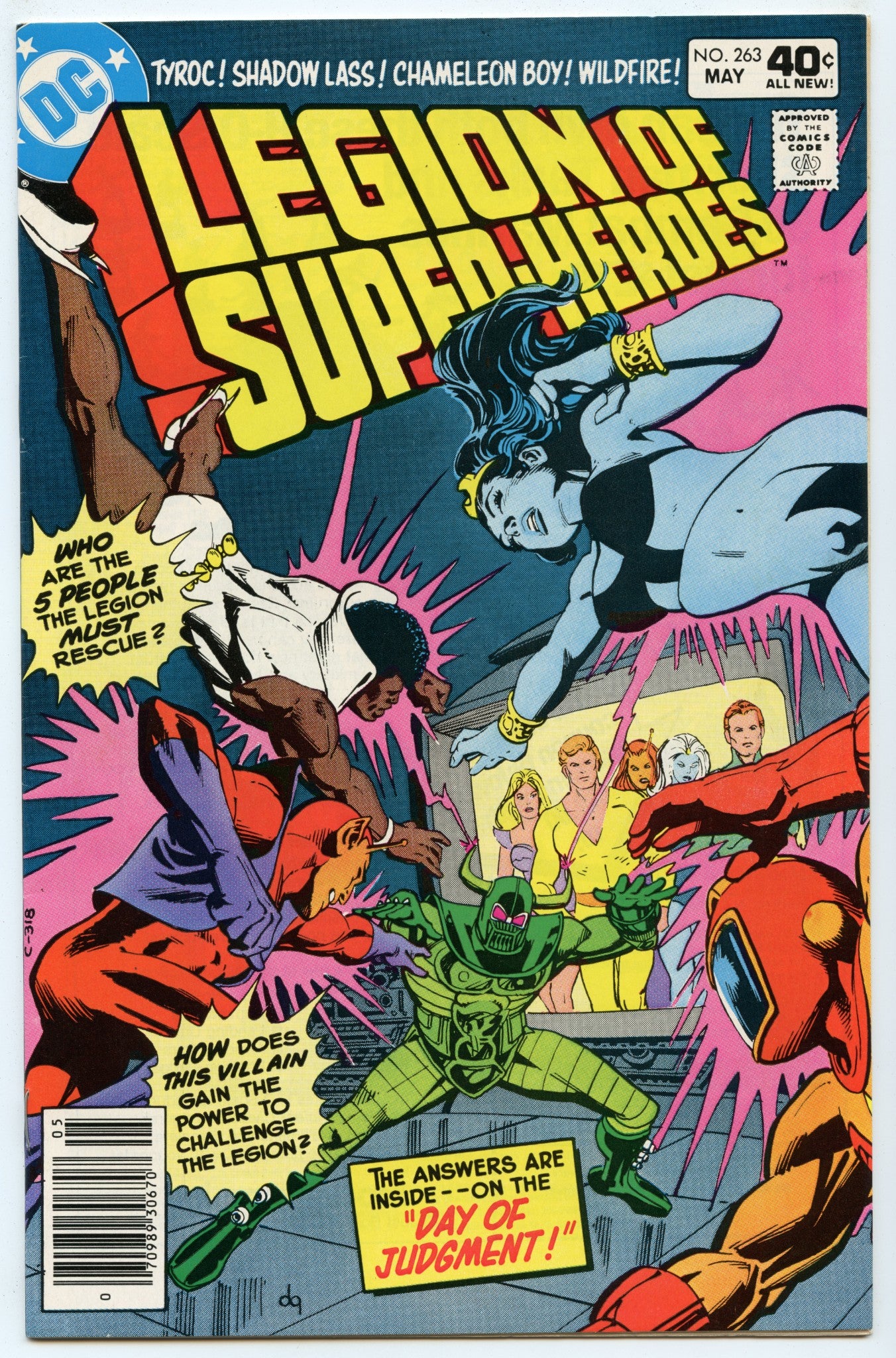 Legion of Super-Heroes 263 (May 1980) NM- (9.2)