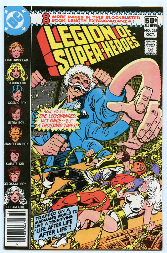 Legion of Super-Heroes 268 (Oct 1980) NM- (9.2)