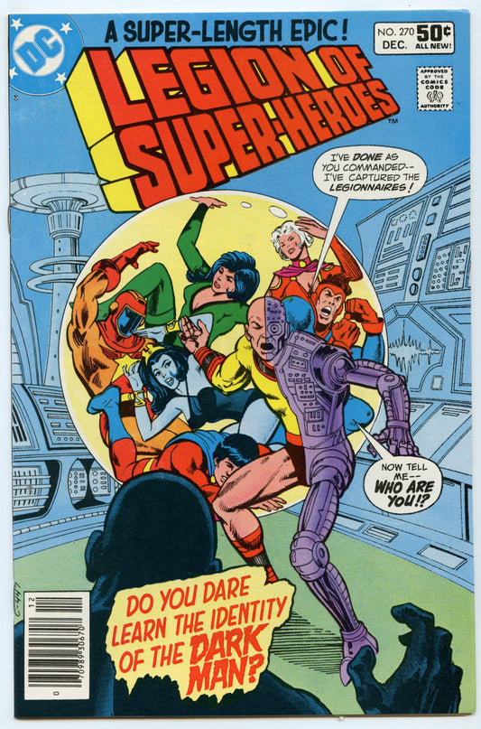 Legion of Super-Heroes 270 (Dec 1980) NM- (9.2)