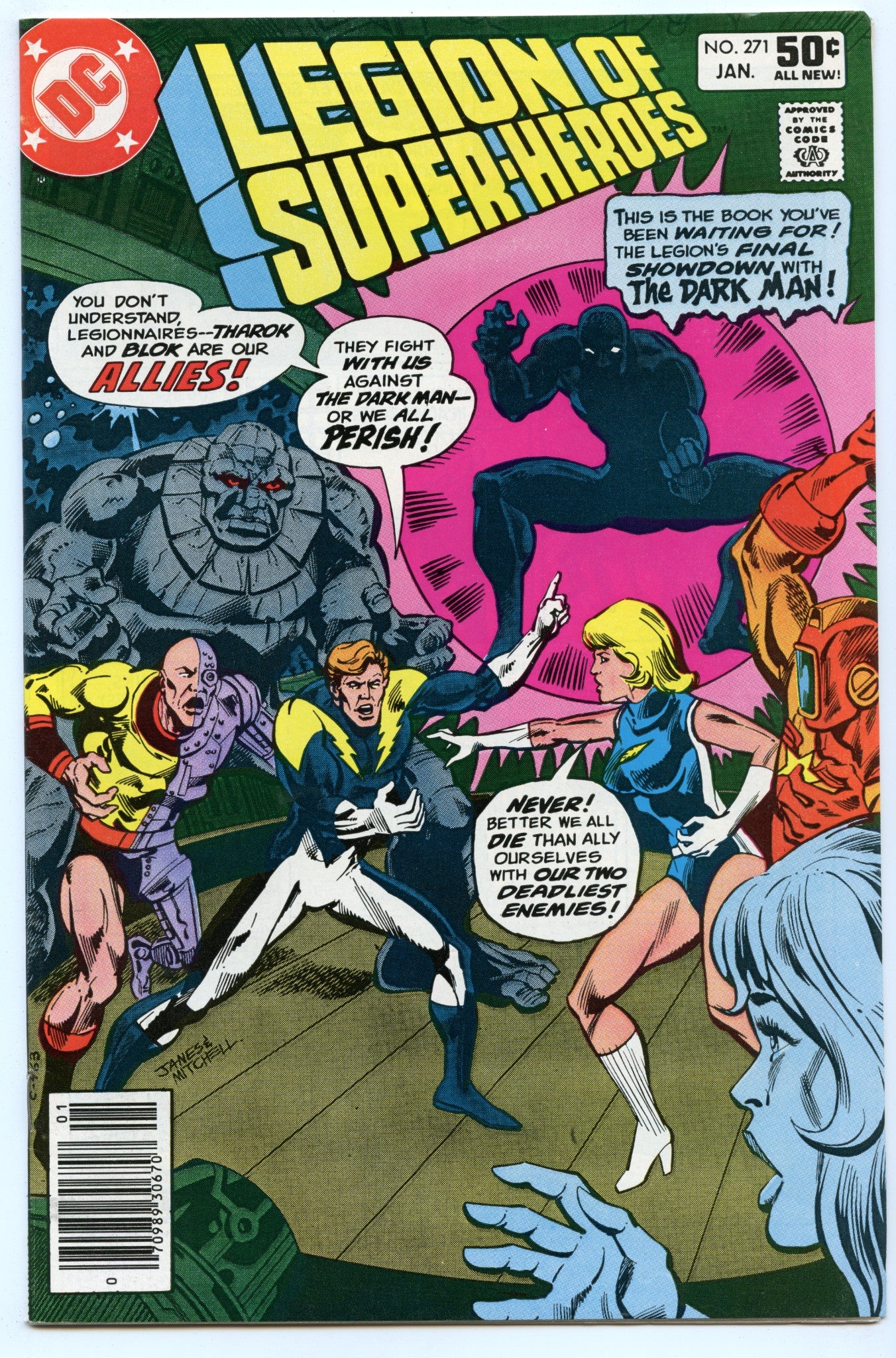 Legion of Super-Heroes 271 (Jan 1981) NM- (9.2)