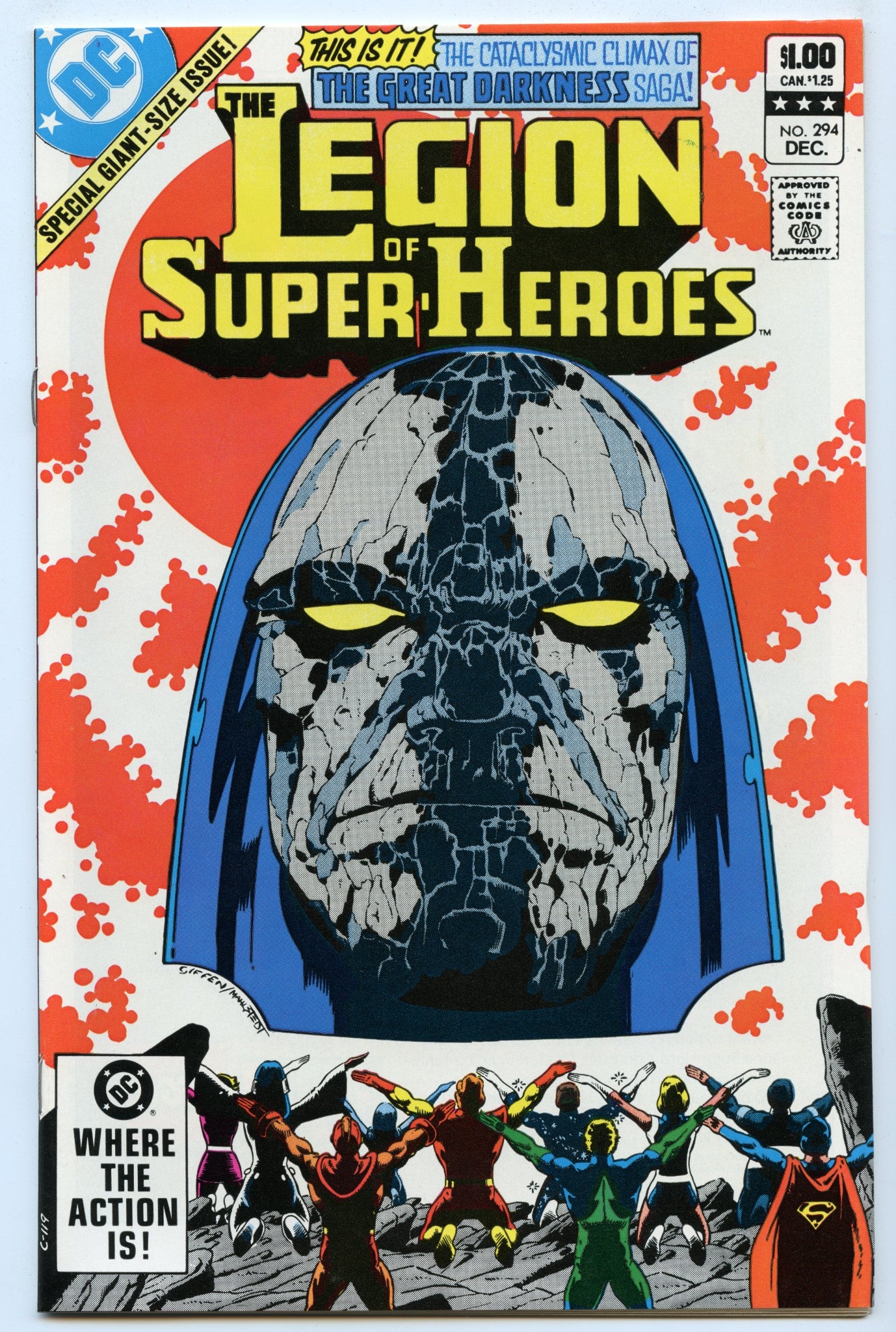 Legion of Super-Heroes 294 (Dec 1982) NM- (9.2)