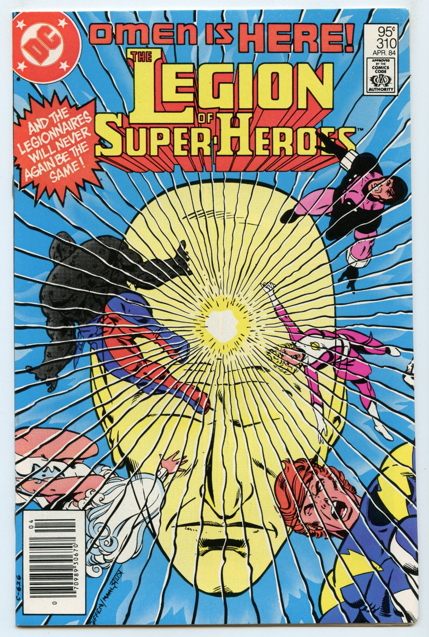 Legion of Super-Heroes 310 (Apr 1984) NM- (9.2) - CDN Price Variant