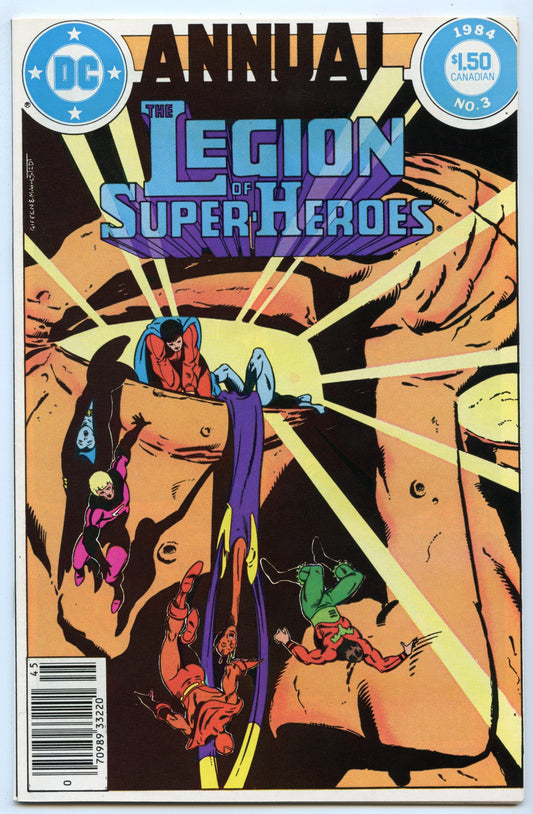 Legion of Super-Heroes Annual 3 (Oct 1984) NM- (9.2) - CDN Price Variant