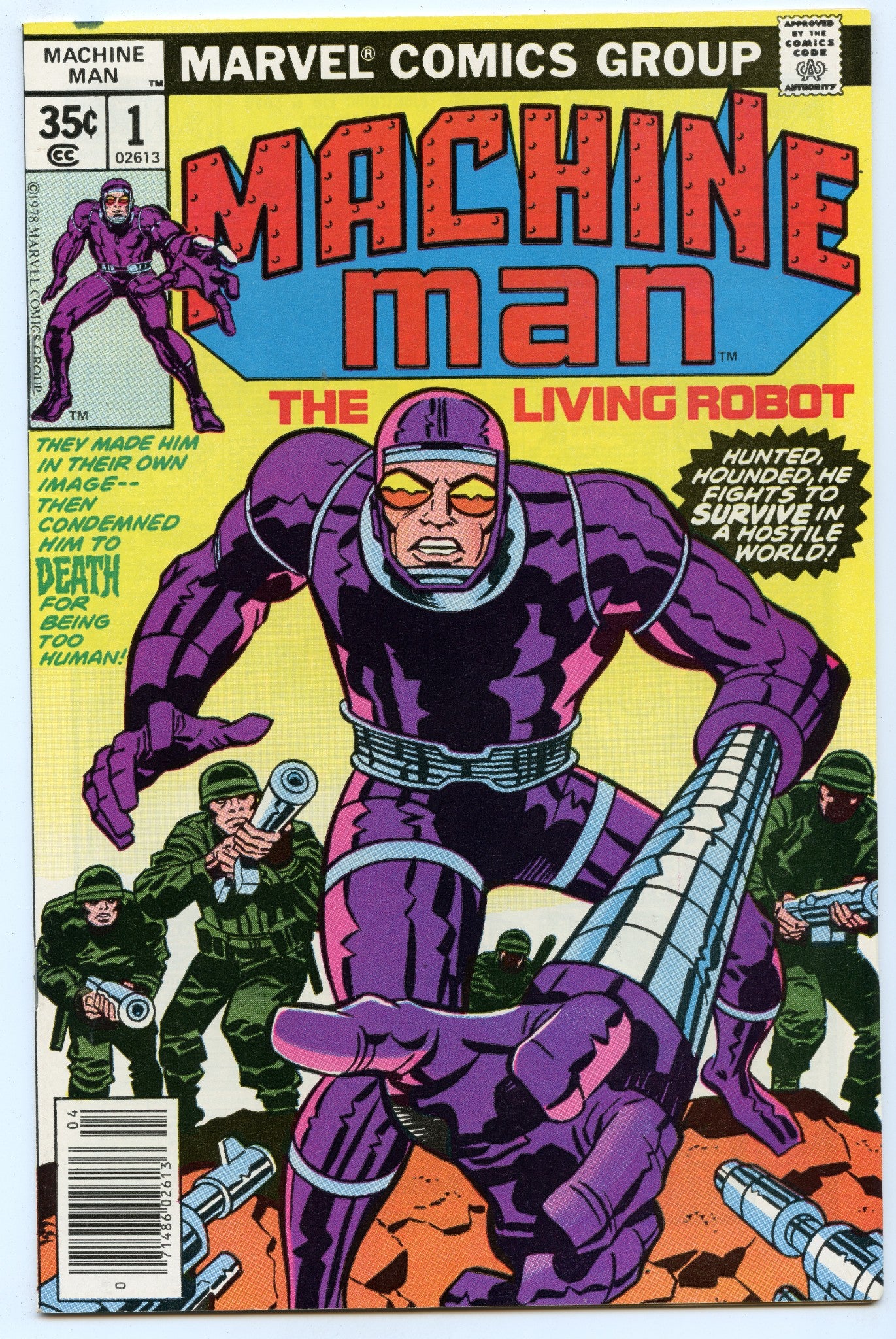 Machine Man 1 (Apr 1978) NM- (9.2)