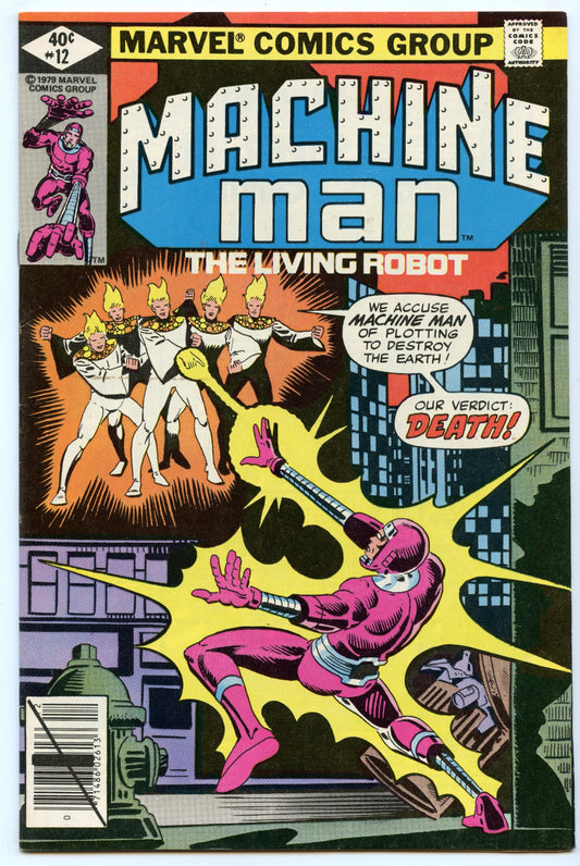 Machine Man 12 (Dec 1979) VF+ (8.5)