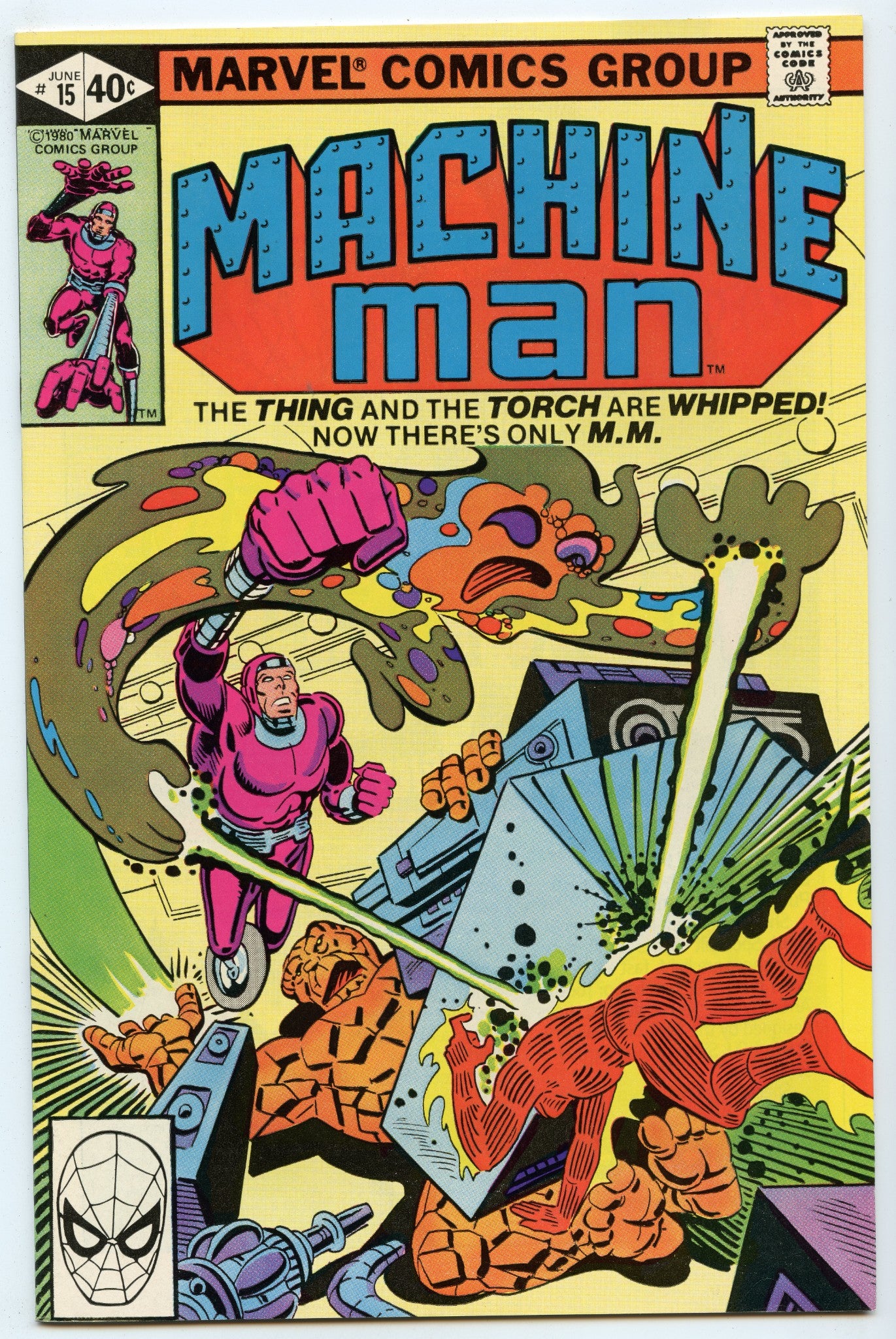 Machine Man 15 (Jun 1980) NM- (9.2)