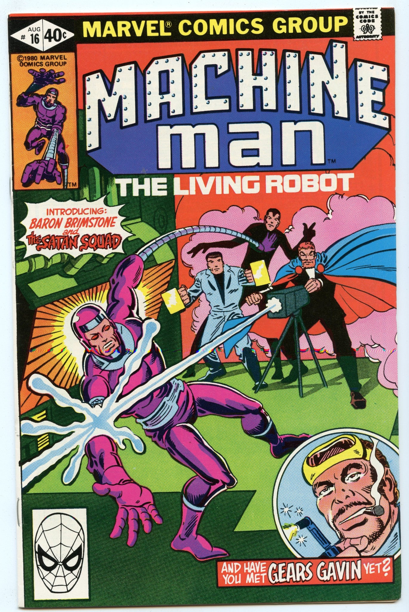 Machine Man 16 (Aug 1980) VF/NM (9.0) – Cowtown Comics