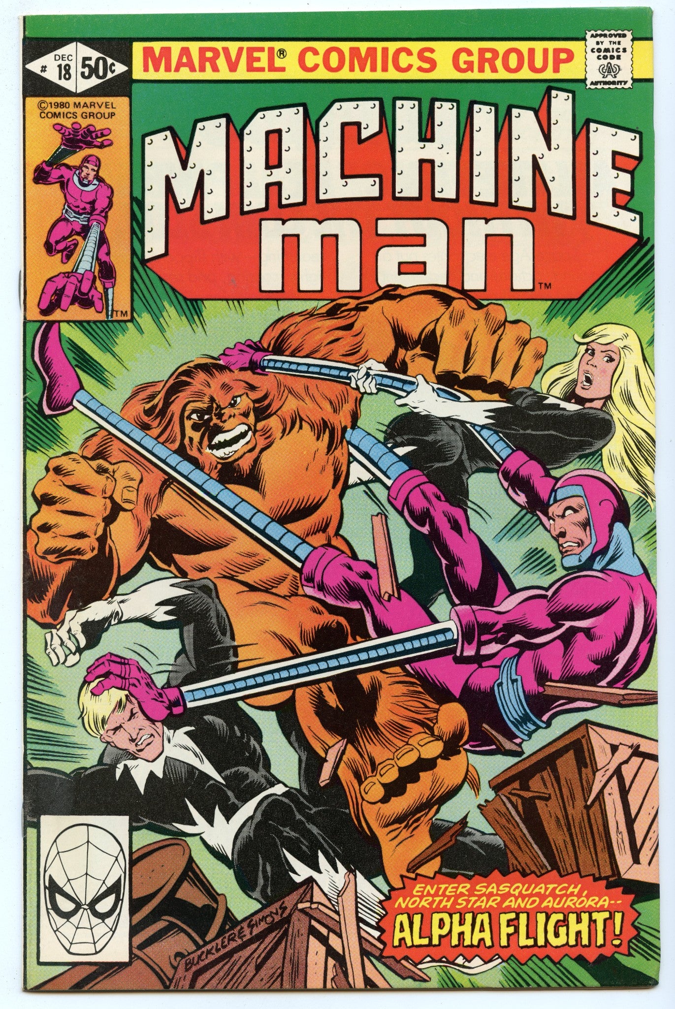 Machine Man 18 (Dec 1980) VF/NM (9.0)