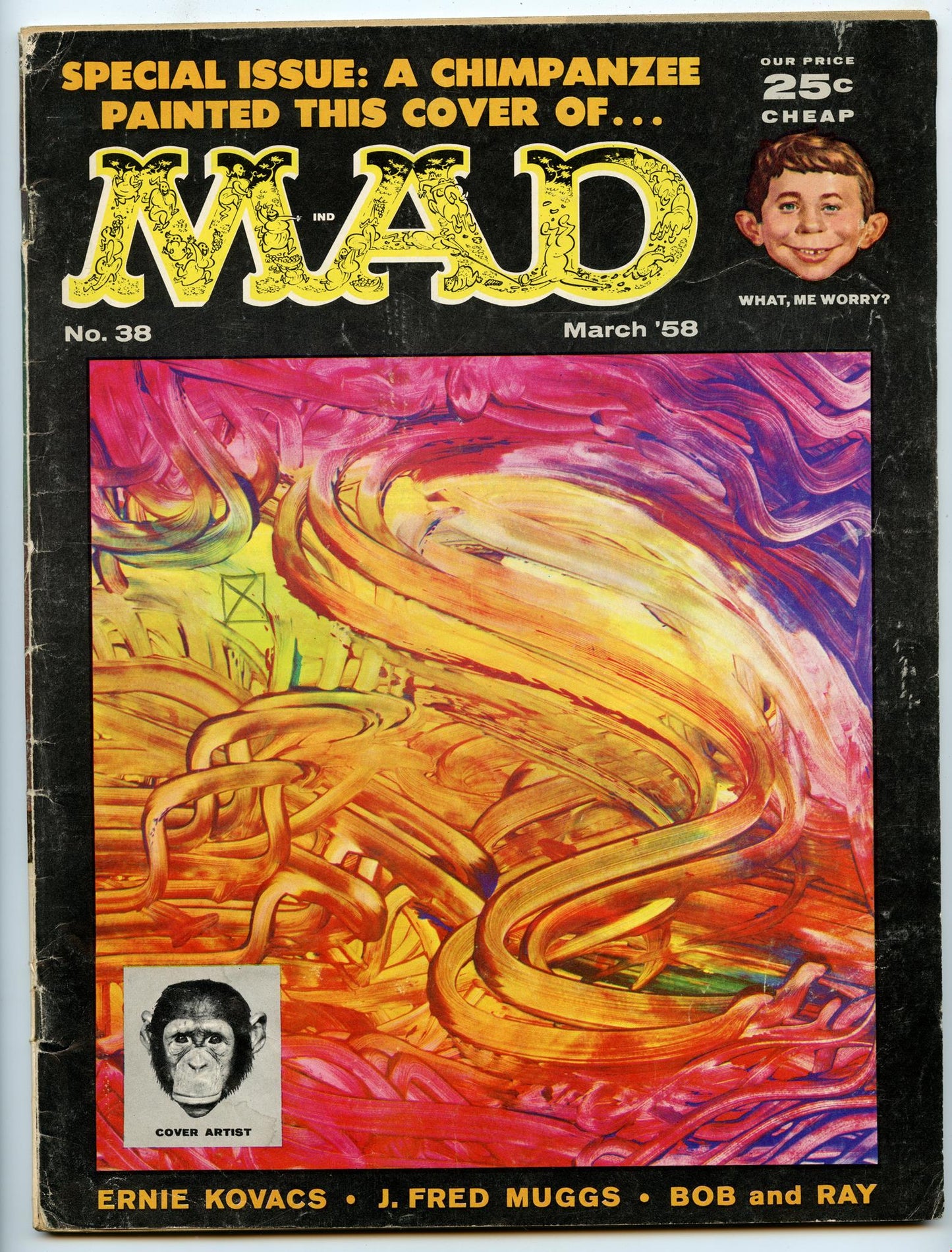 Mad Magazine 38 (Mar 1958) VG- (3.5)