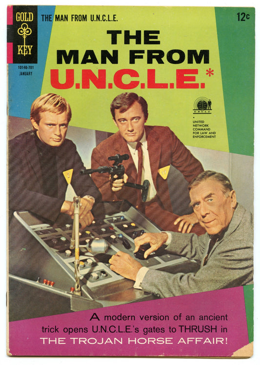 Man from UNCLE 10 (Jan 1967) VG (4.0)