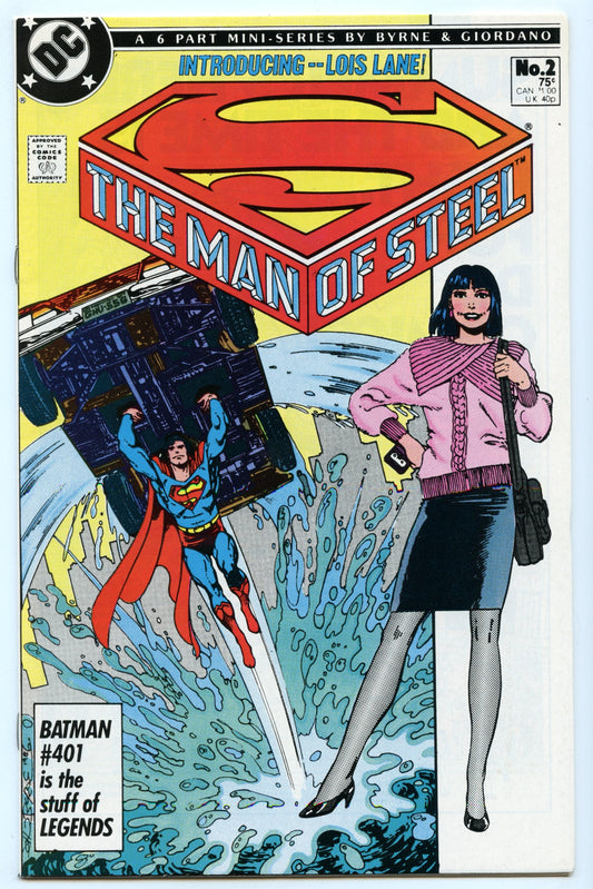 Man of Steel 2 (Oct 1986) NM- (9.2)