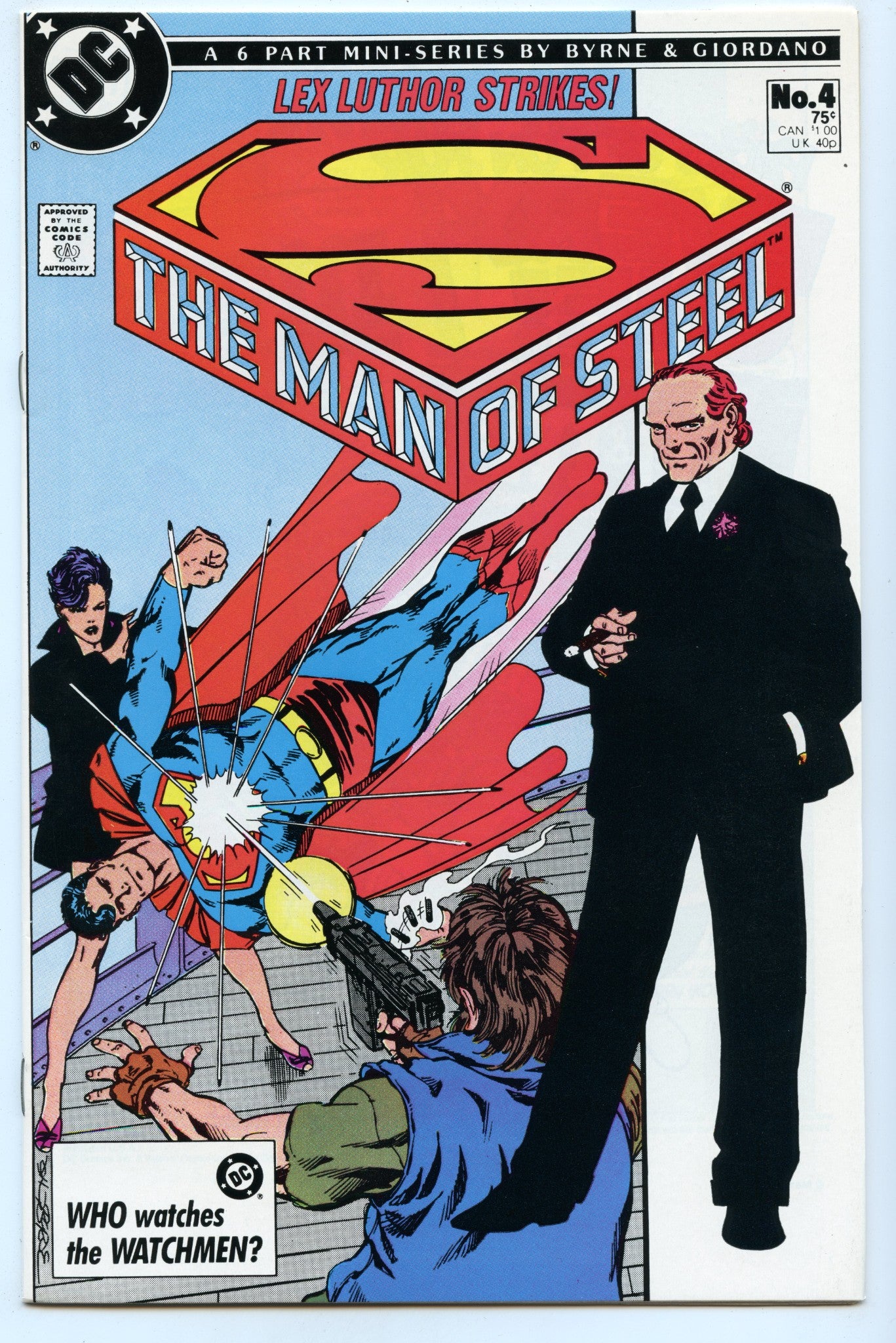 Man of Steel 4 (Nov 1986) NM- (9.2)