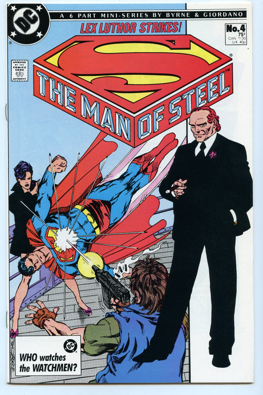 Man of Steel 4 (Nov 1986) NM- (9.2)