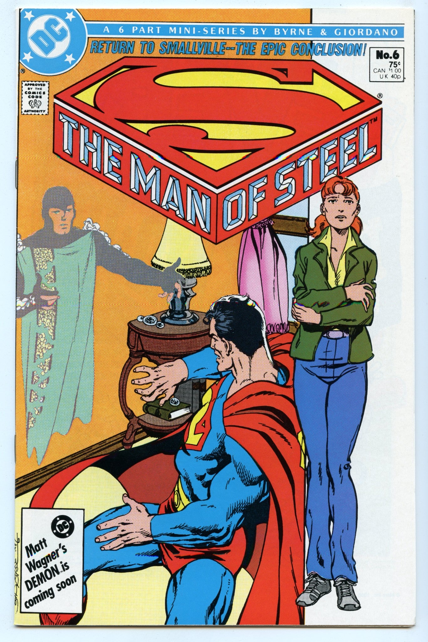 Man of Steel 6 (Dec 1986) NM- (9.2)