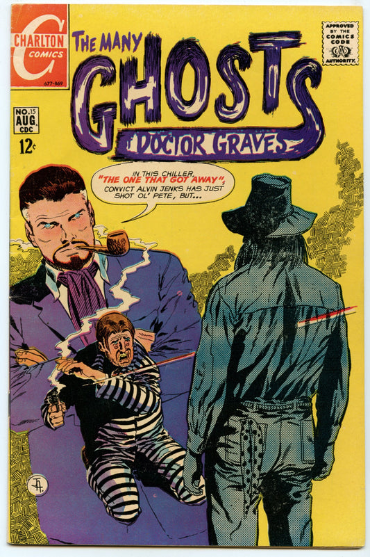 Many Ghosts of Doctor Graves 15 (Aug 1969) FI- (5.5)