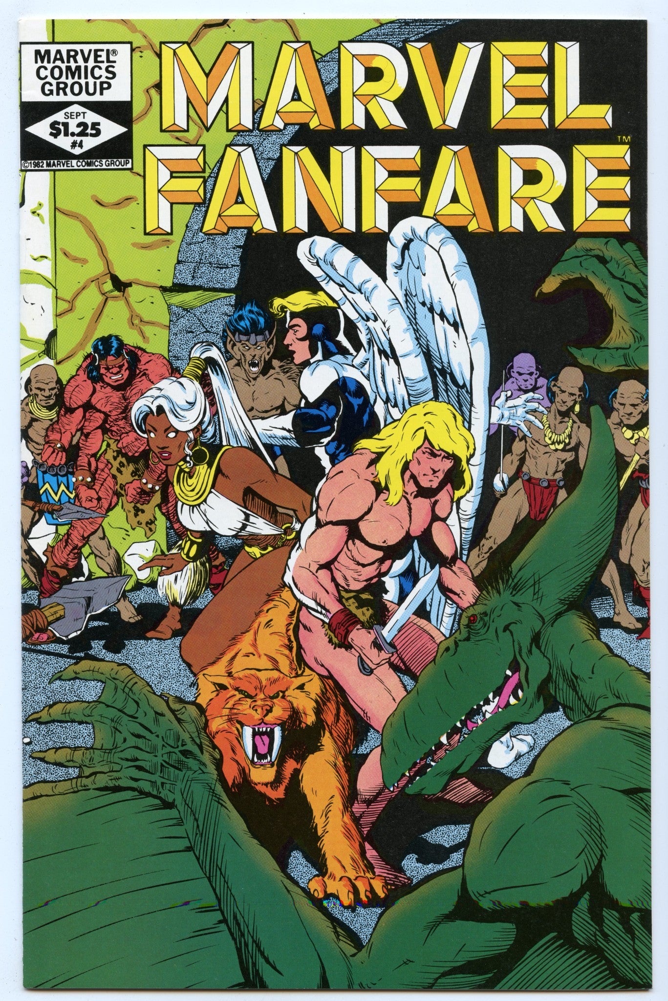 Marvel Fanfare 4 (Sep 1982) NM- (9.2)