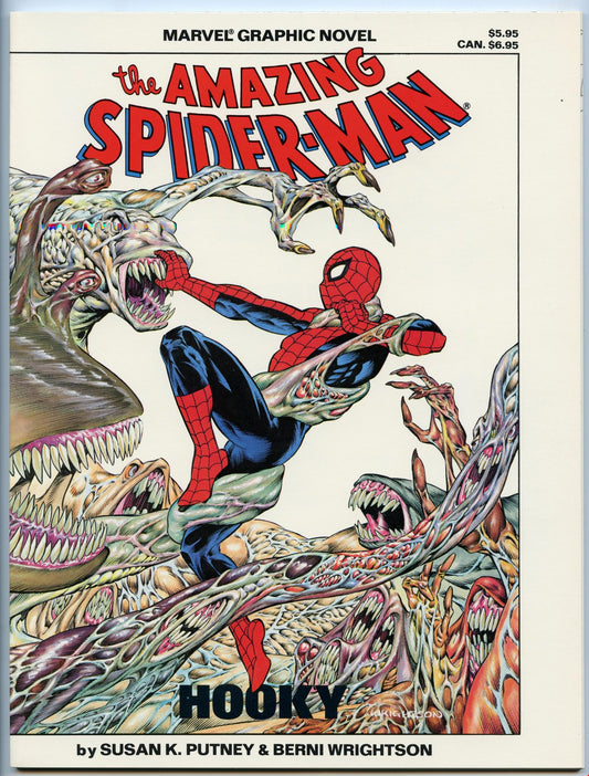 Marvel Graphic Novel 22 - Amazing Spider-man in Hooky (Aug 1986) NM- (9.2)