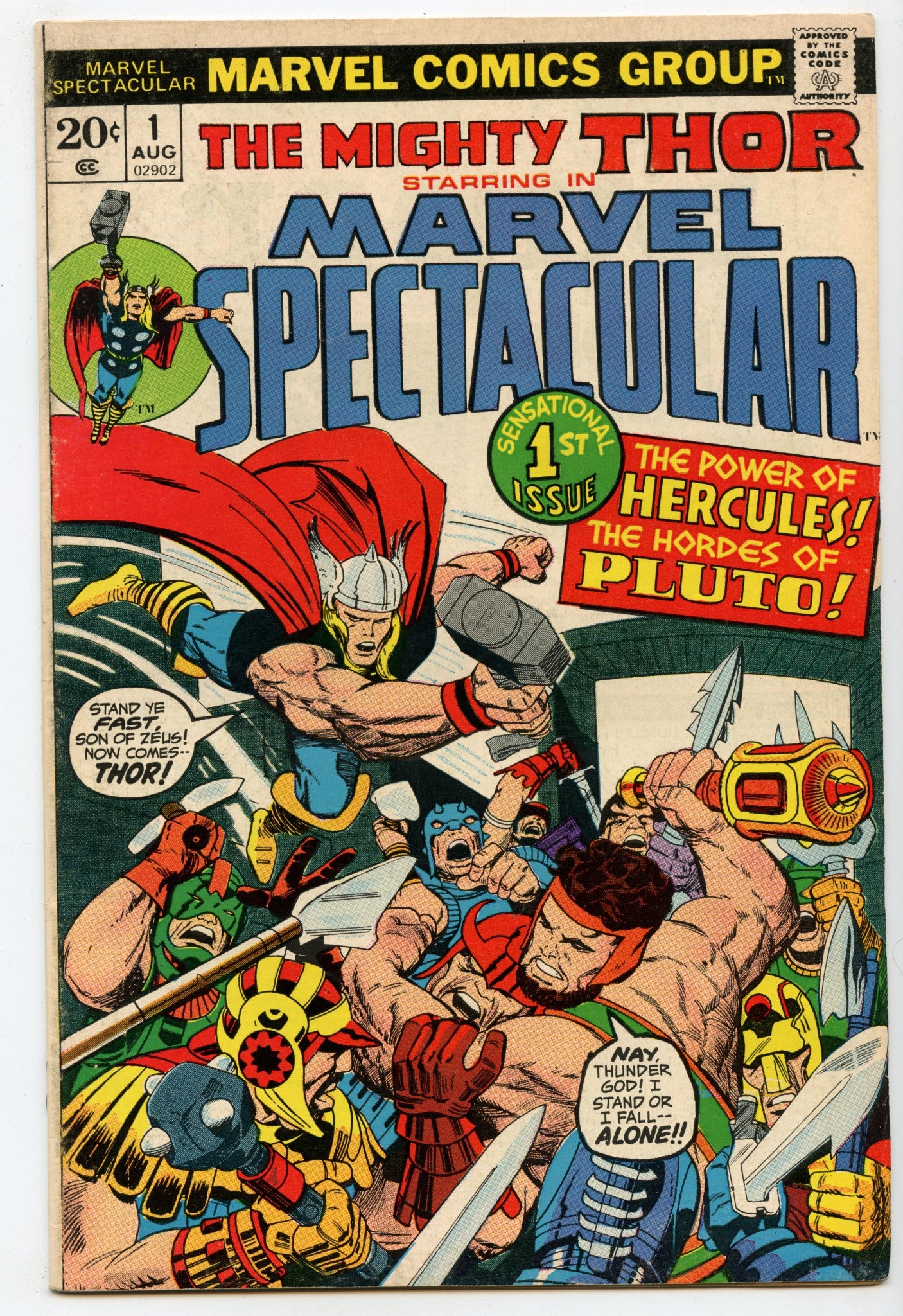 Marvel Spectacular 1 (Aug 1973) VG/FI (5.0)