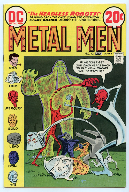 Metal Men 43 (May 1973) VF- (7.5)