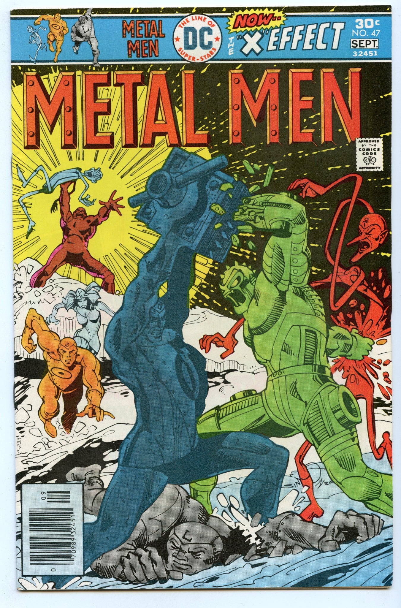 Metal Men 47 (Sep 1976) VF (8.0)