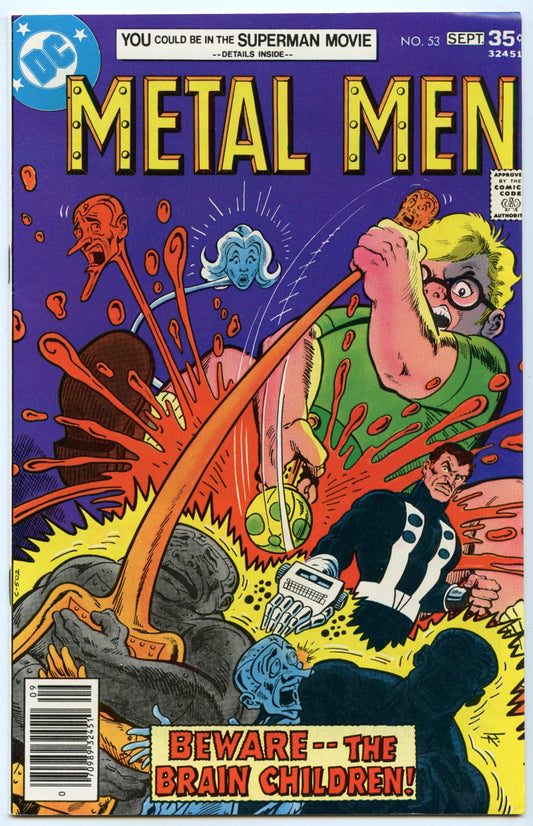 Metal Men 53 (Sep 1977) FI/VF (7.0)