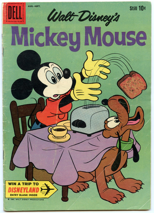 Mickey Mouse 73 (Sep 1960) VG+ (4.5)