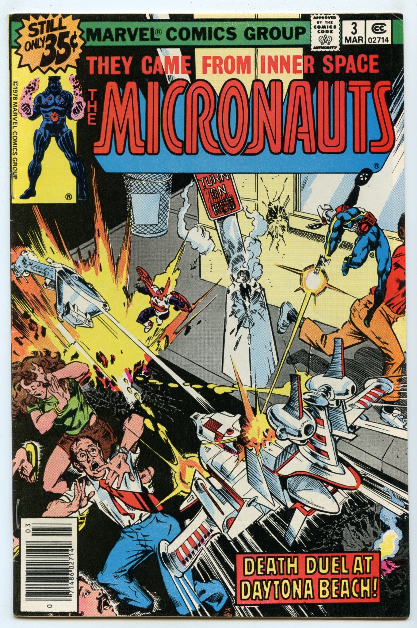 Micronauts 3 (Mar 1979) VF/NM- (9.0)