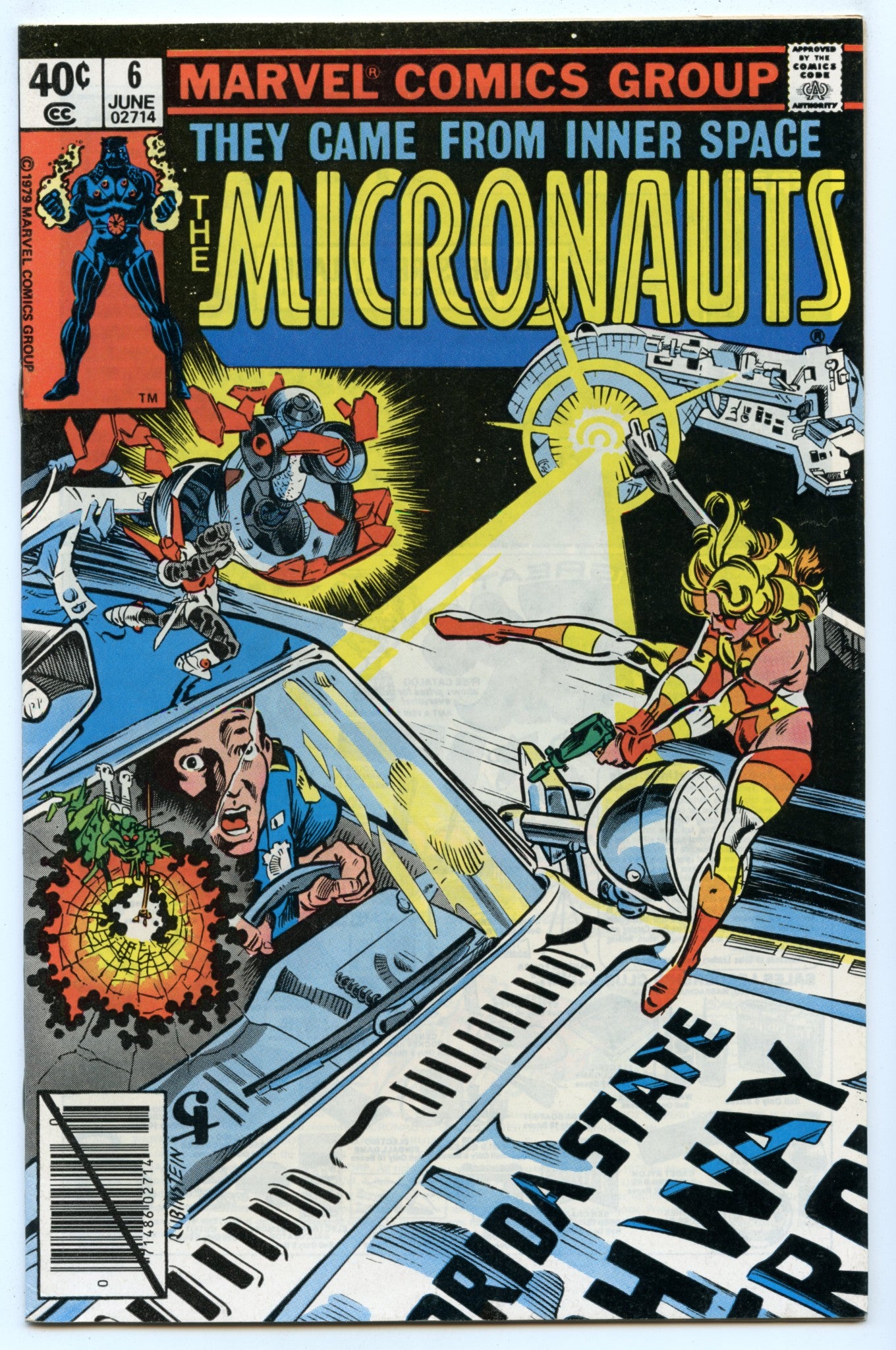 Micronauts 6 (Jun 1979) VF/NM (9.0)