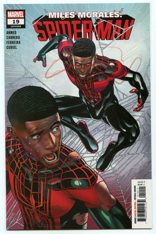 Miles Morales: Spider-man 19 (Dec 2020) - 1st cover appearance Miles clone