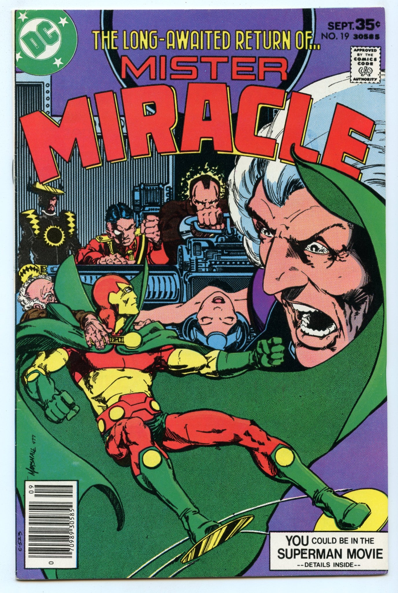 Mister Miracle 19 (Sep 1977) VF- (7.5)