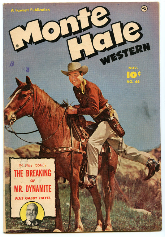 Monte Hale Western 66 Nov 1951 FI- (5.5)
