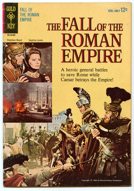 Movie Comics - Fall of the Roman Empire  (Jul 1964) FI/VF (7.0)