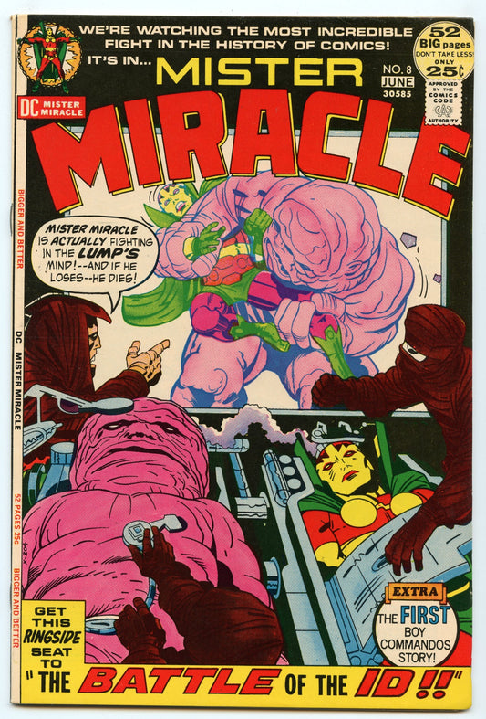 Mister Miracle 8 (Jun 1972) VF (8.0)