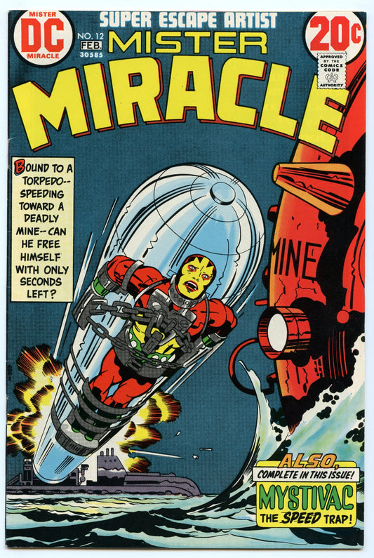 Mister Miracle 12 (Feb 1973) VF (8.0)