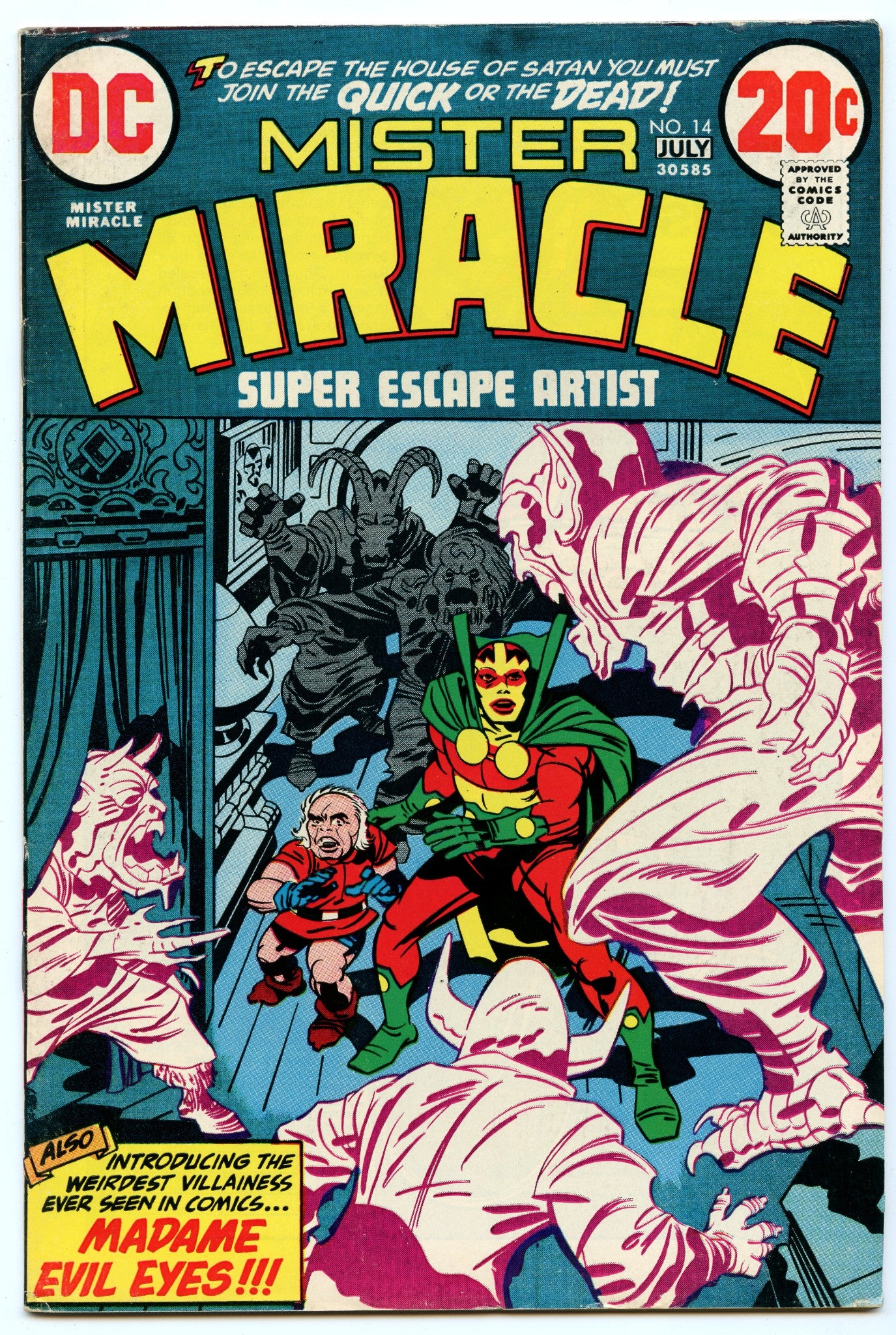 Mister Miracle 14 (Jul 1973) FI- (5.5)