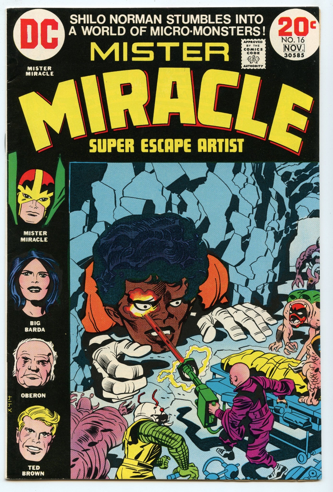 Mister Miracle 16 (Nov 1973) VF+ (8.5)